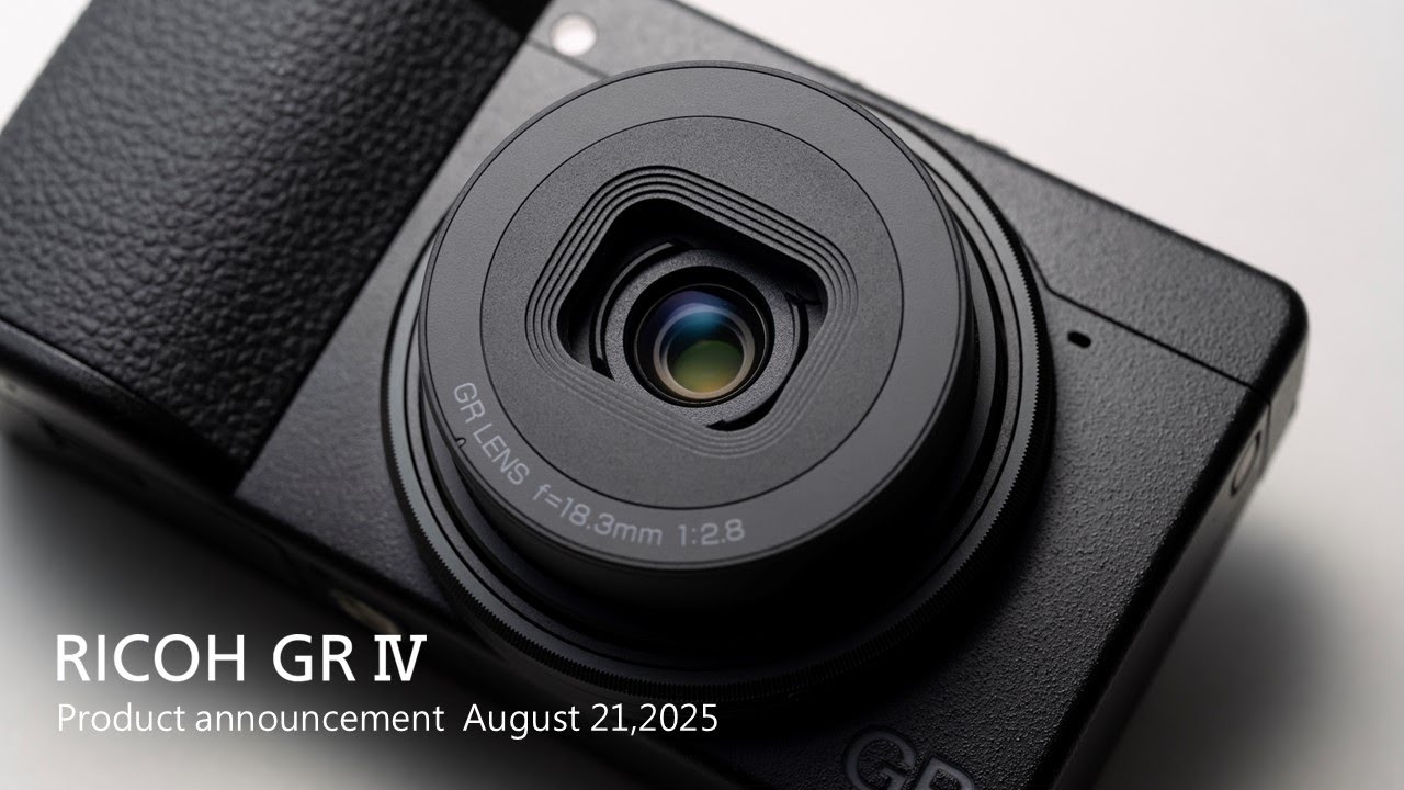 RICOH GR IVを正式発表しました。（岩崎） | GR official | リコー公式