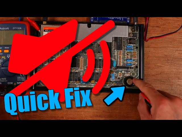 No Sound ZX Spectrum Quick Fix - Bonus Episode! - YouTube