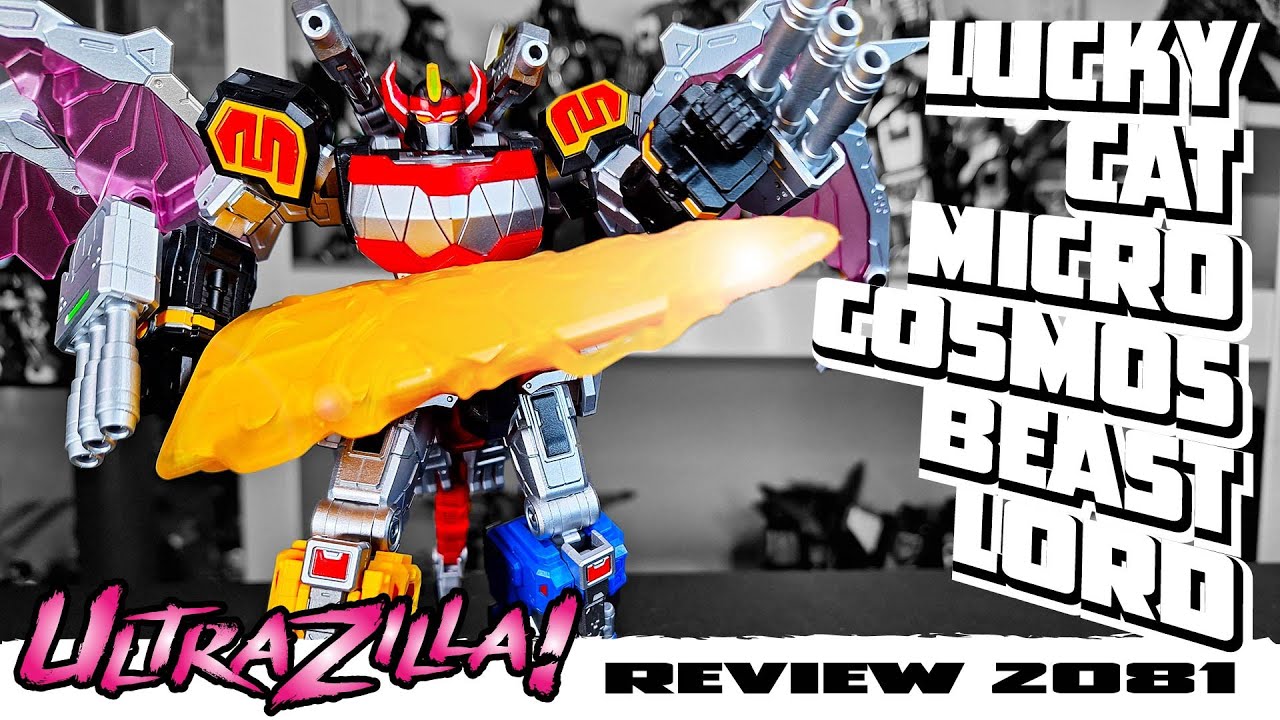 LUCKY CAT MICRO COSMOS 03 BEAST LORD (DINO MEGAZORD) | Review 2081