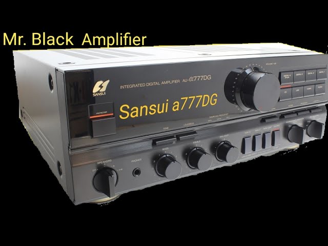 Sansui AU-α777DG a777DG super power special review useful for