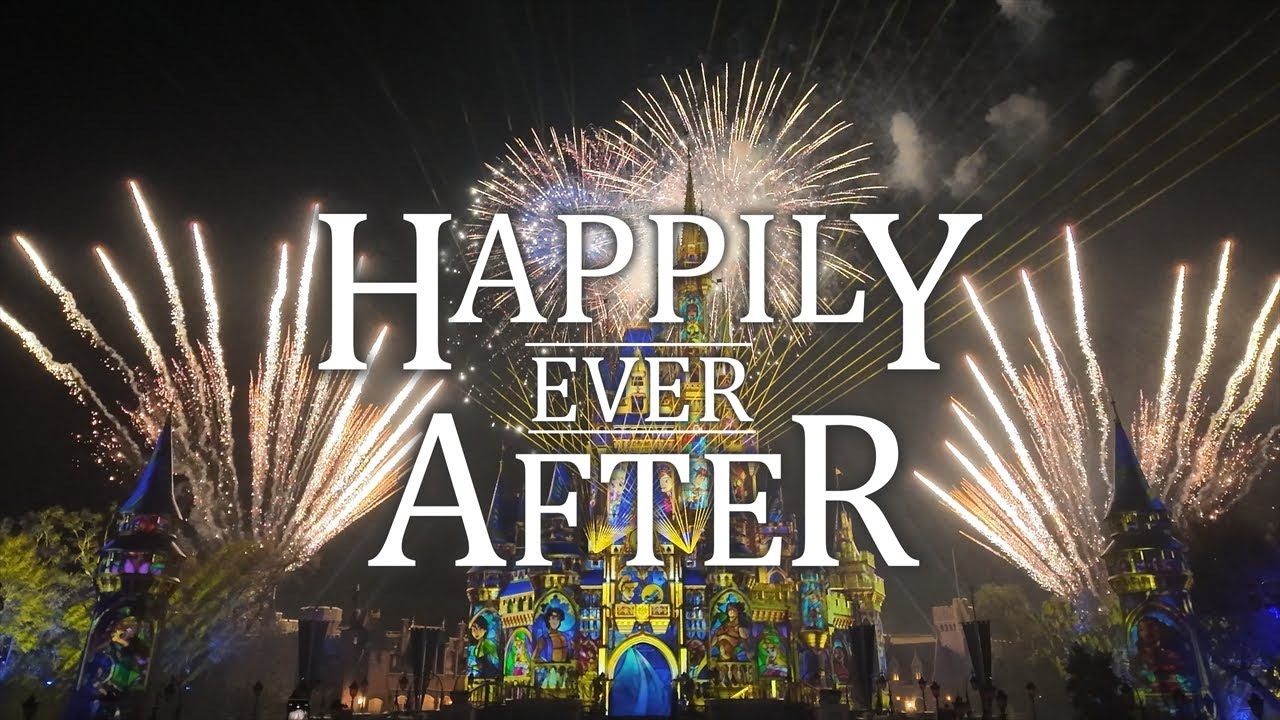WDW/4K撮影】ハッピリー・エバー・アフター ウォルトディズニー