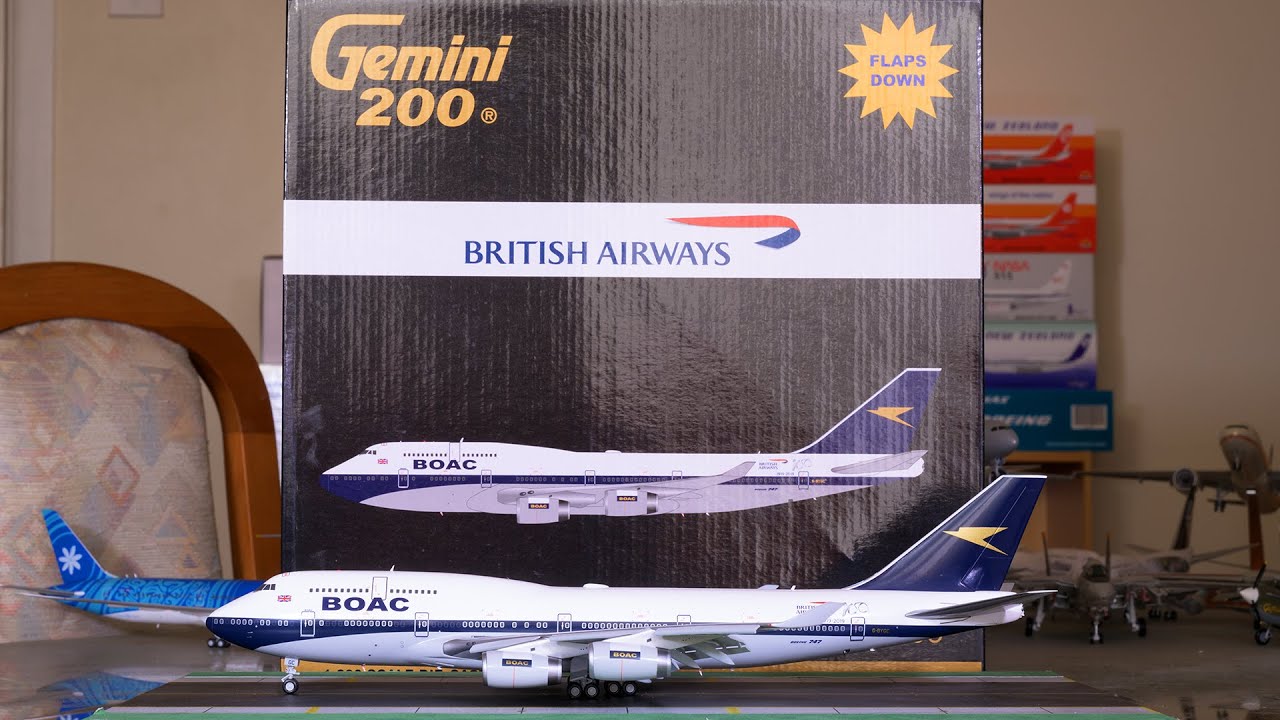 Gemini Jets 1:200 British Airways 747-400 