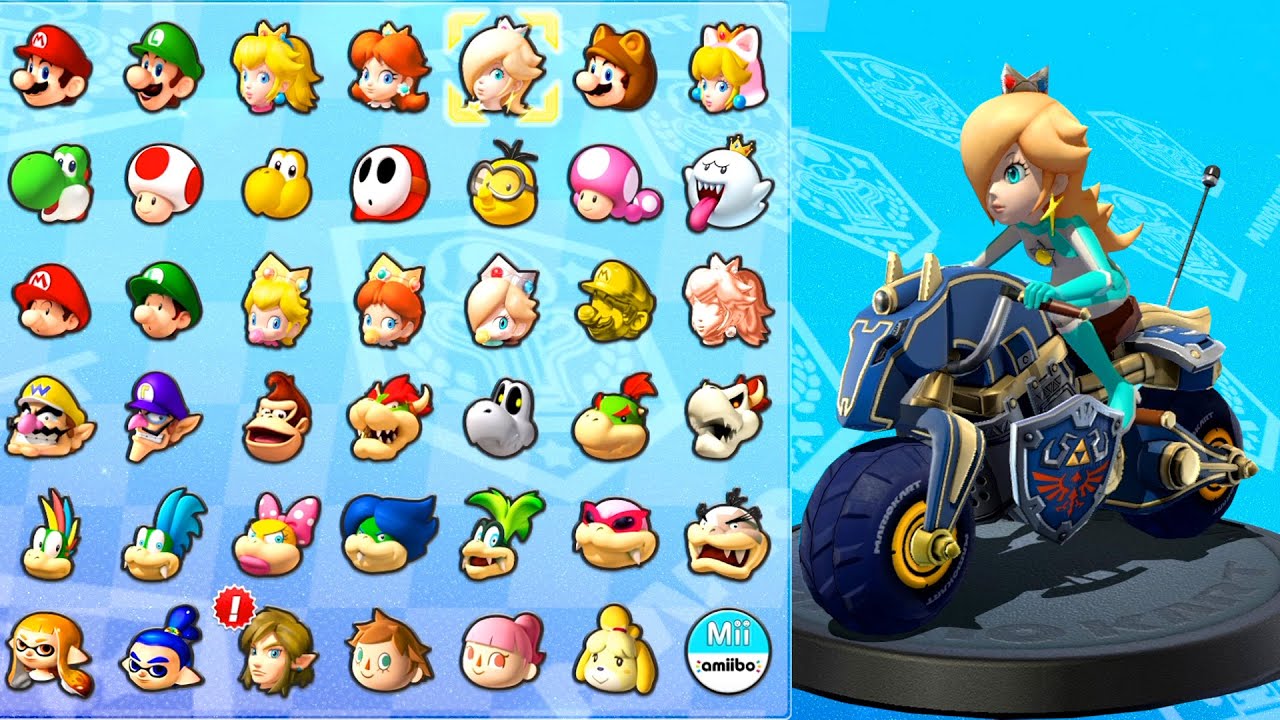 マリオカート8デラックス】マッシュルームカップのロゼッタ (150cc