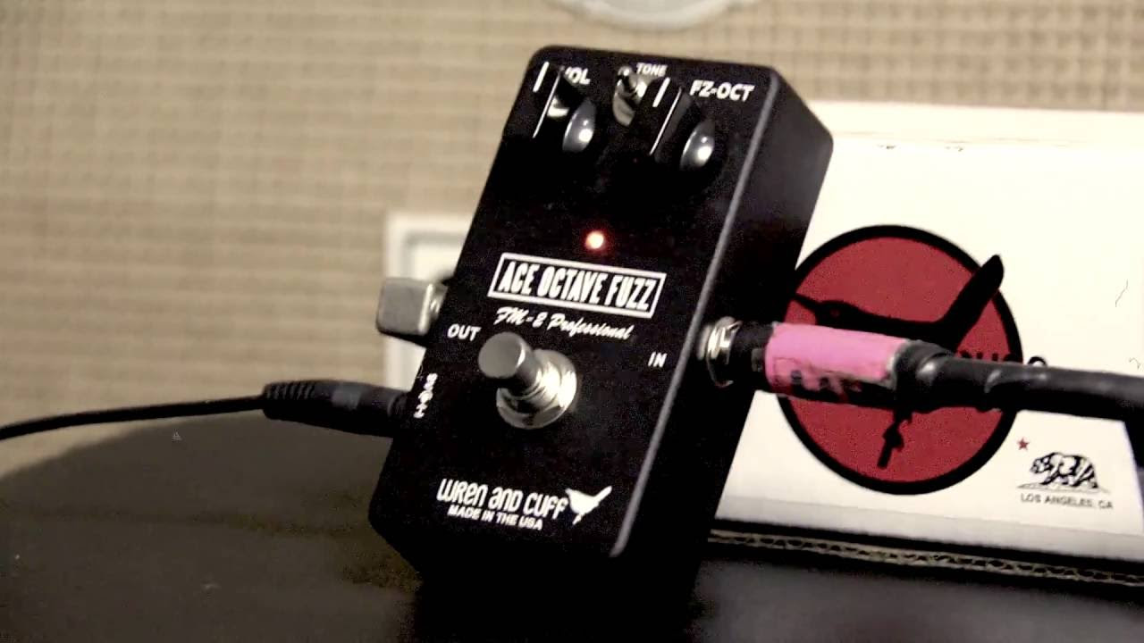 Wren and Cuff Acetone FM-2 Octave Fuzz Japan Limited Release - YouTube