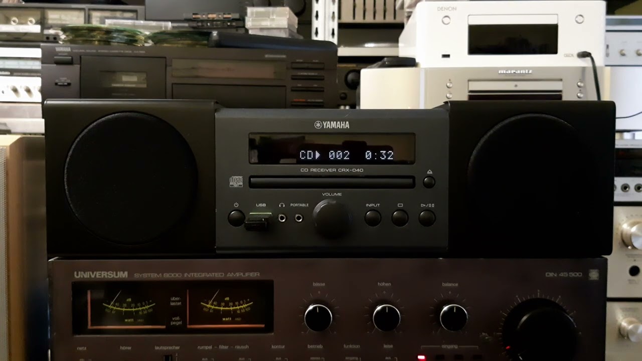 Yamaha CRX 040 black - YouTube