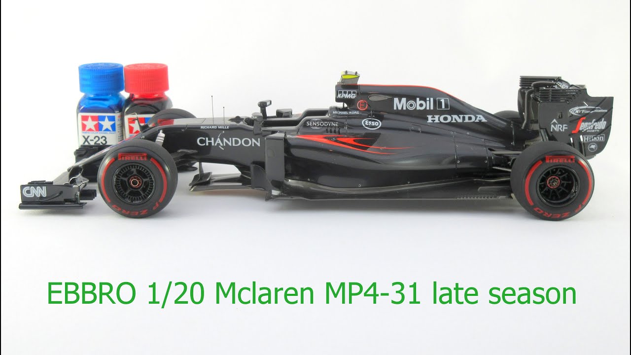 EBBRO 1/20 Mclaren Honda MP4-31 late season エブロ 1/20
