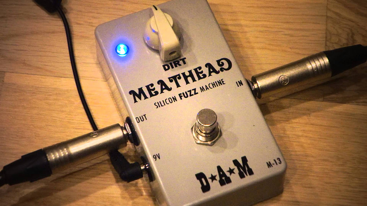 D*A*M Meathead silicon fuzz - YouTube