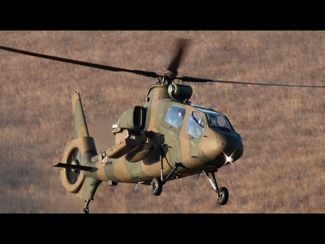 AH-1Sコブラ ＆ OH-1ニンジャ 日出生台演習場 に降臨 陸上自衛隊 攻撃