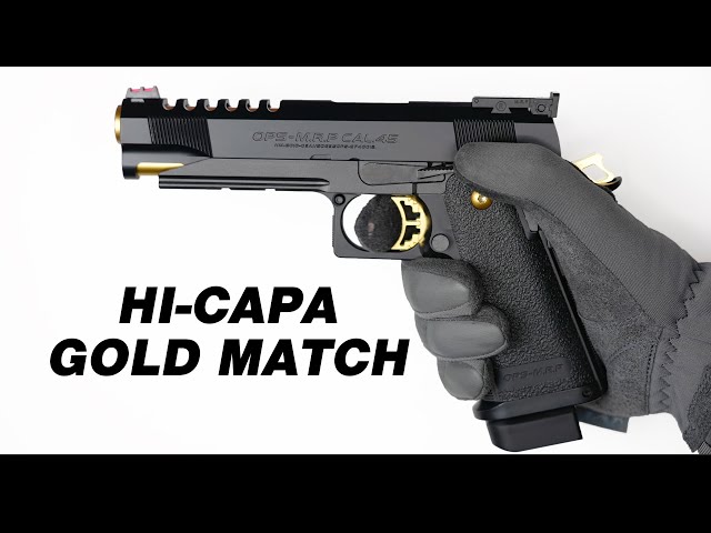 ハイキャパゴールドマッチ 東京マルイ ガスガン レビュー - YouTube