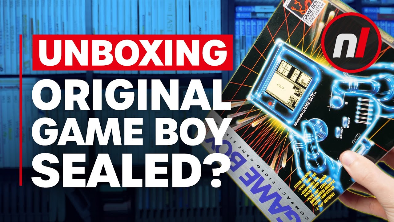 We Opened An Original Nintendo Game Boy From 1989 - YouTube