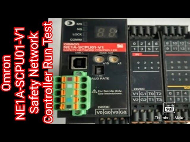 Omron NE1A-SCPU01-V1, Safety Network Controller, Device Operation