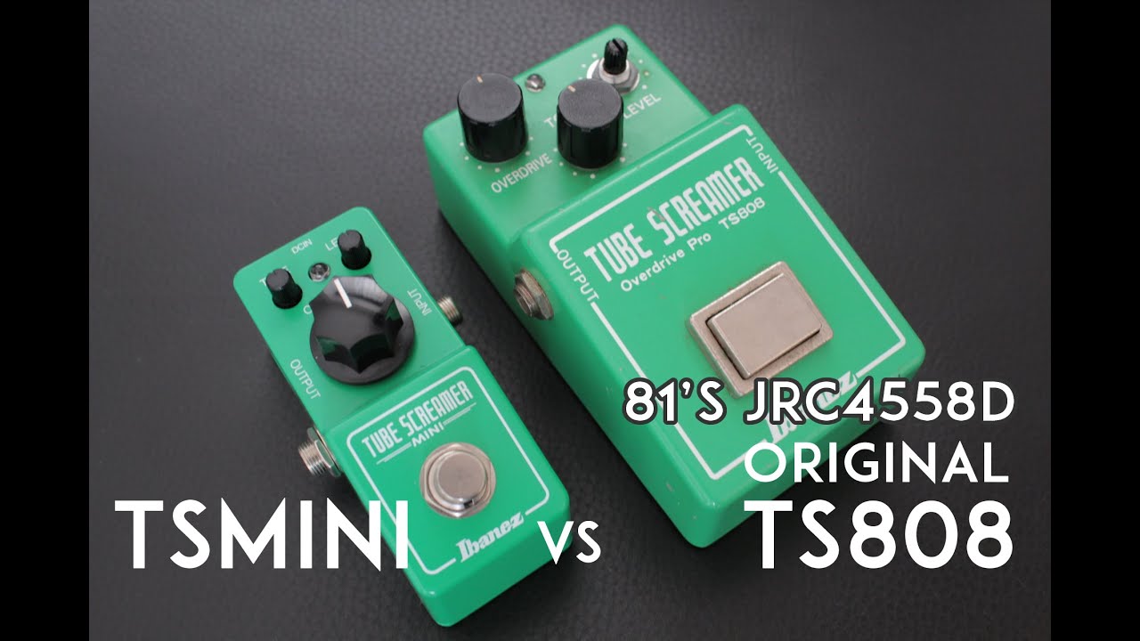Ibanez TS808 TUBE SCREAMER - 元祖チューブスクリーマーの復刻モデル