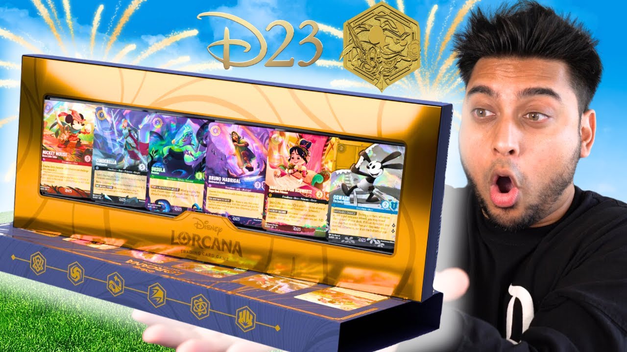 THIS IS THE BEST OPENING EVER! Disney Lorcana D23 Collection Set +