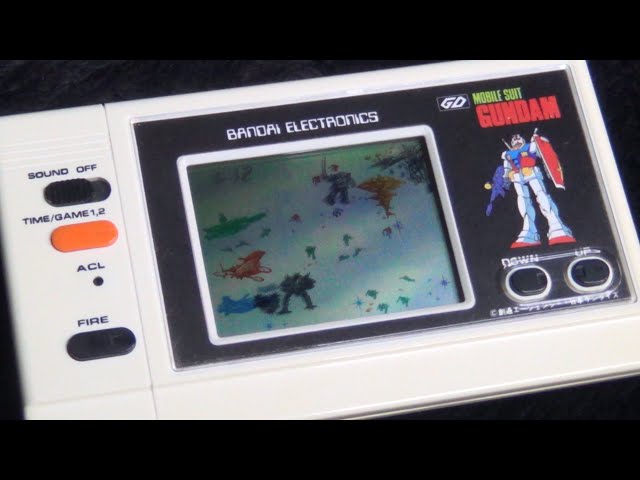 レトロ 電子ゲーム】バンダイ ゲームデジタル モビルスーツ ガンダム