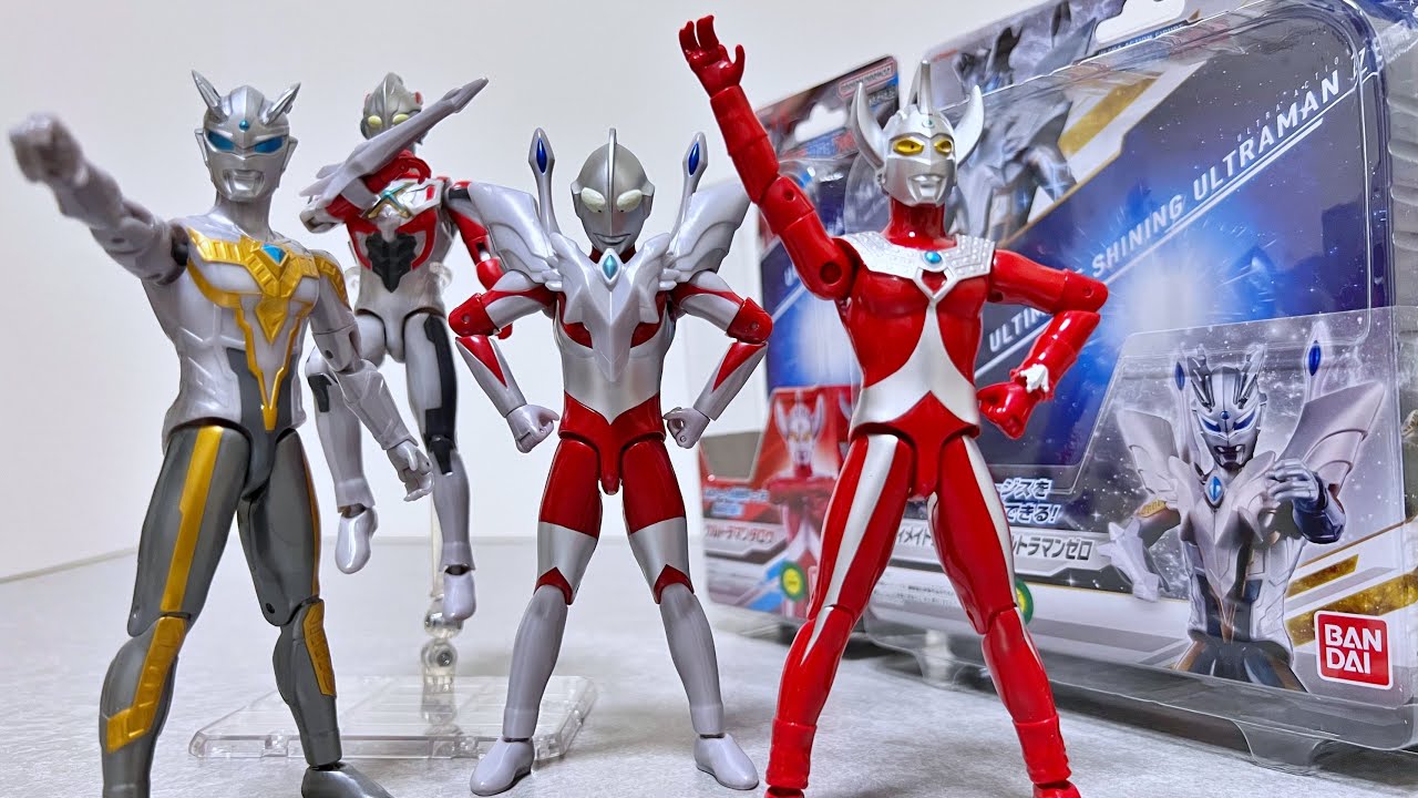 Ultra Action Figure] Introducing Ultraman Taro and Ultraman Zero