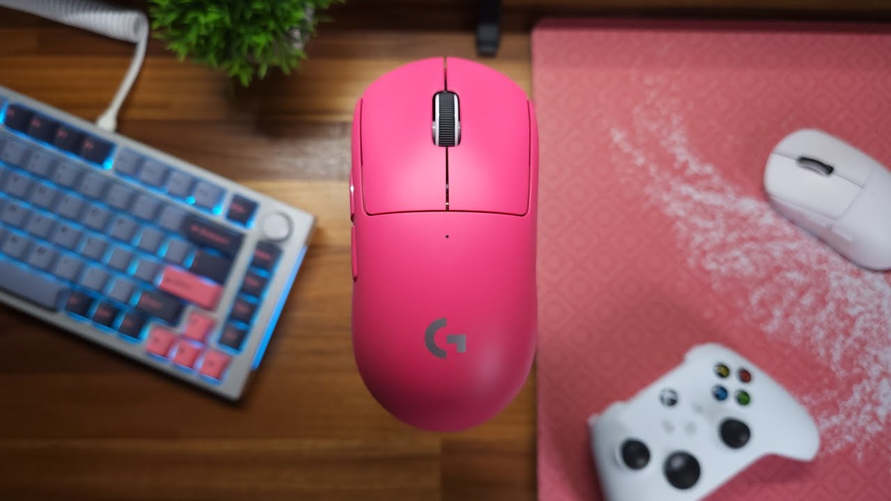 Logitrech G PRO X Superlight PINK - O mouse do META! - YouTube