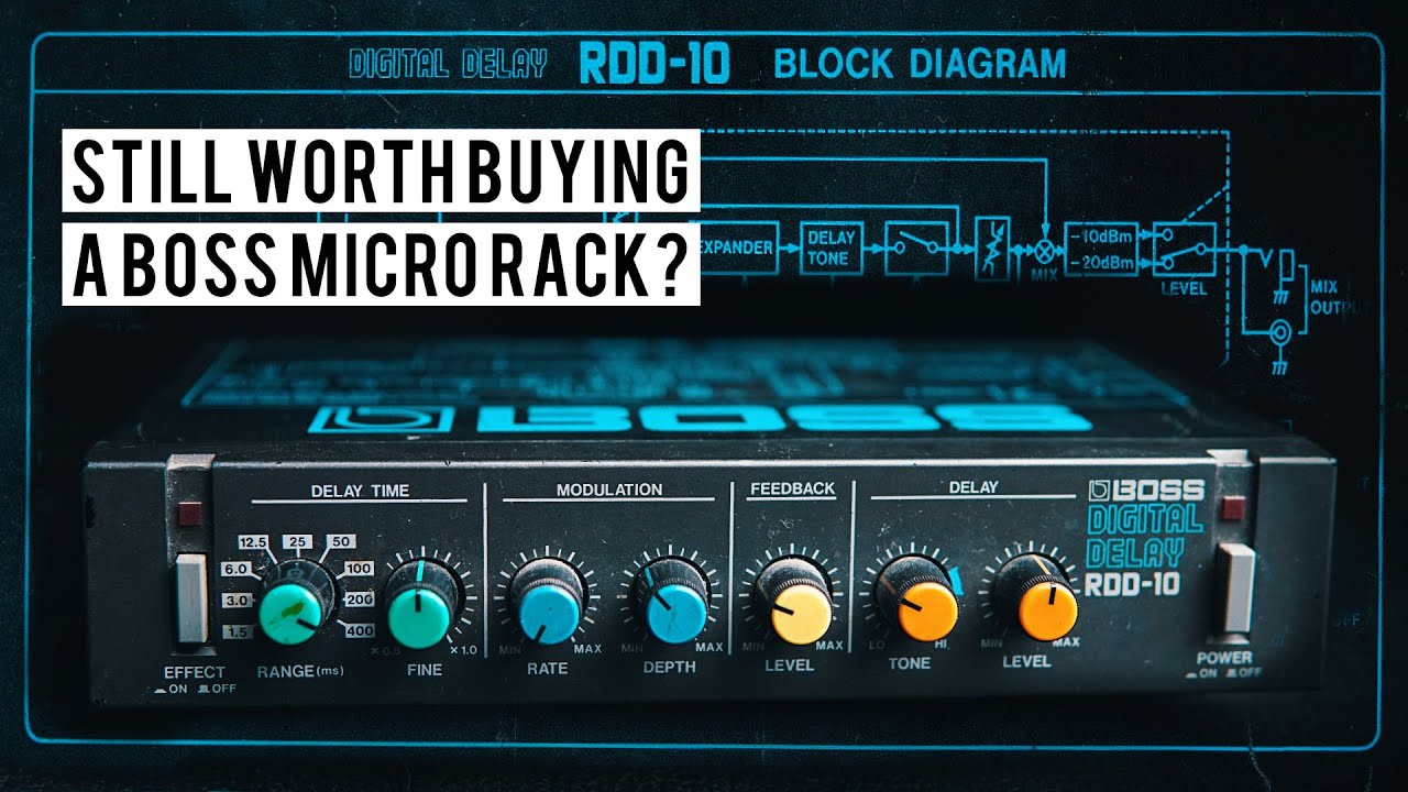 DJ機材 BOSS RDD-10 Micro Rack Series DJ機材 BOSS RDD-10 Micro Rack
