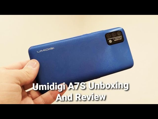 Umidigi A7s - Phone With A Thermoniter! Unboxing And Review - YouTube