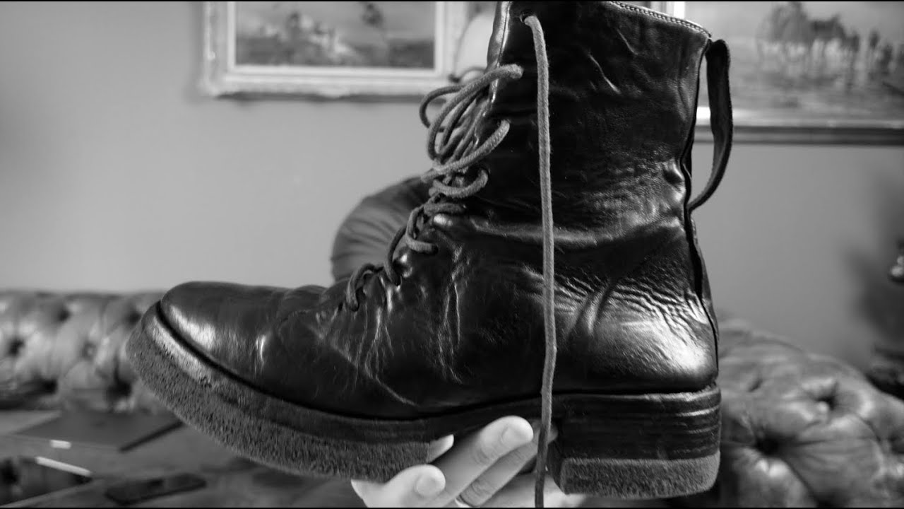 Carol Christian Poell. In-Between Combat Boots. - YouTube