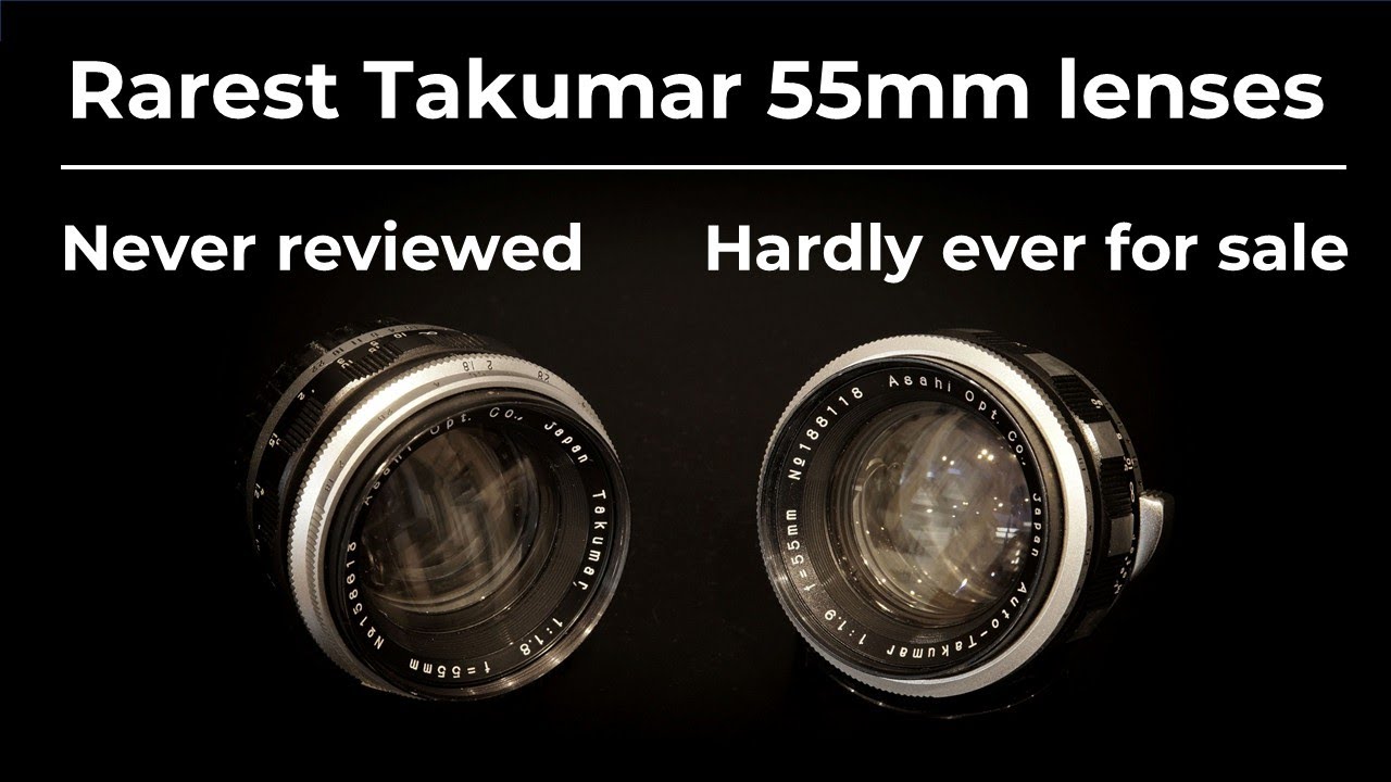 Takumar 55mm f1.8 preset and 55mm f1.9 zebra. A hands-on review of