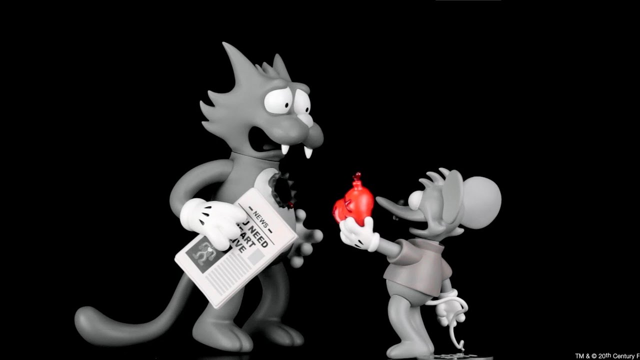 海外情報】Kidrobotの新商品はイッチー&スクラッチー！ - シンプソンズ