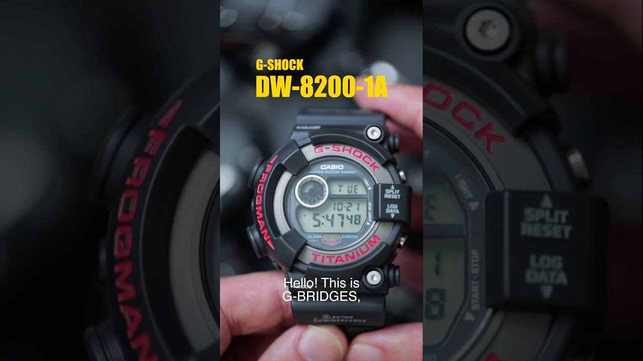 The first model of the second generation Frogman! G-SHOCK 『DW