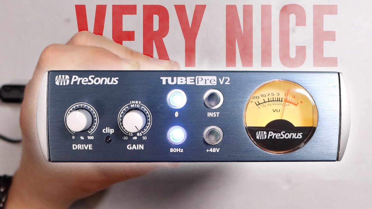 PreSonus TubePre V2 Review / Test — Bandrew Scott