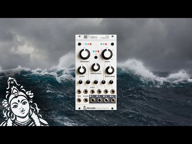 Mutable Instruments Tides v2 as a VCO - YouTube