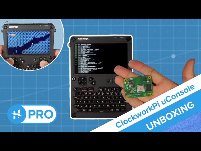 Unboxing the ClockworkPi uConsole: A DIY Cyberdeck Hackster PRO