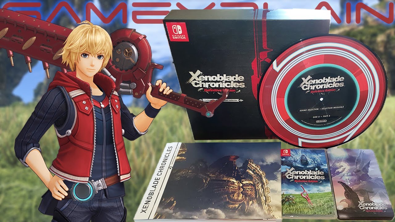 Xenoblade Chronicles: DE - Collector's Set UNBOXING (Includes a