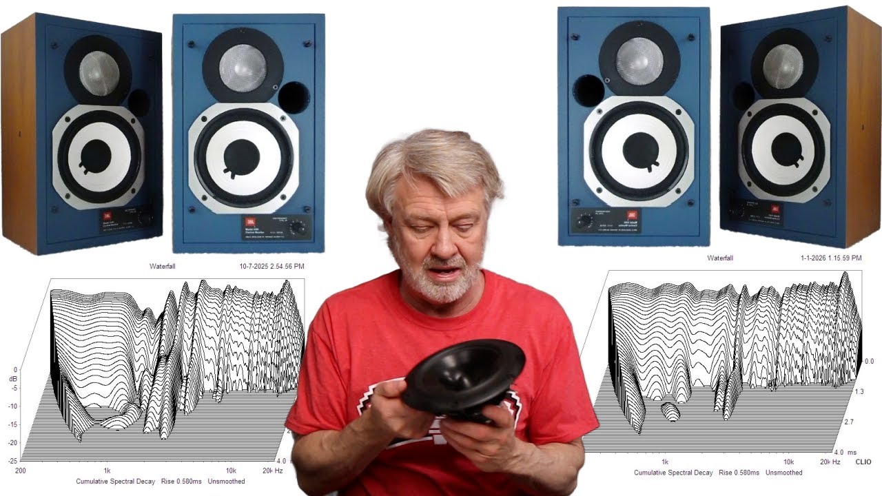 Im Shocked This Actually Worked! JBL 4401 Upgraded! - YouTube