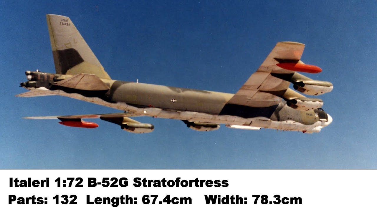 航空機・ヘリコプター ITALERI B-52G Stratofortress 1/72 航空機