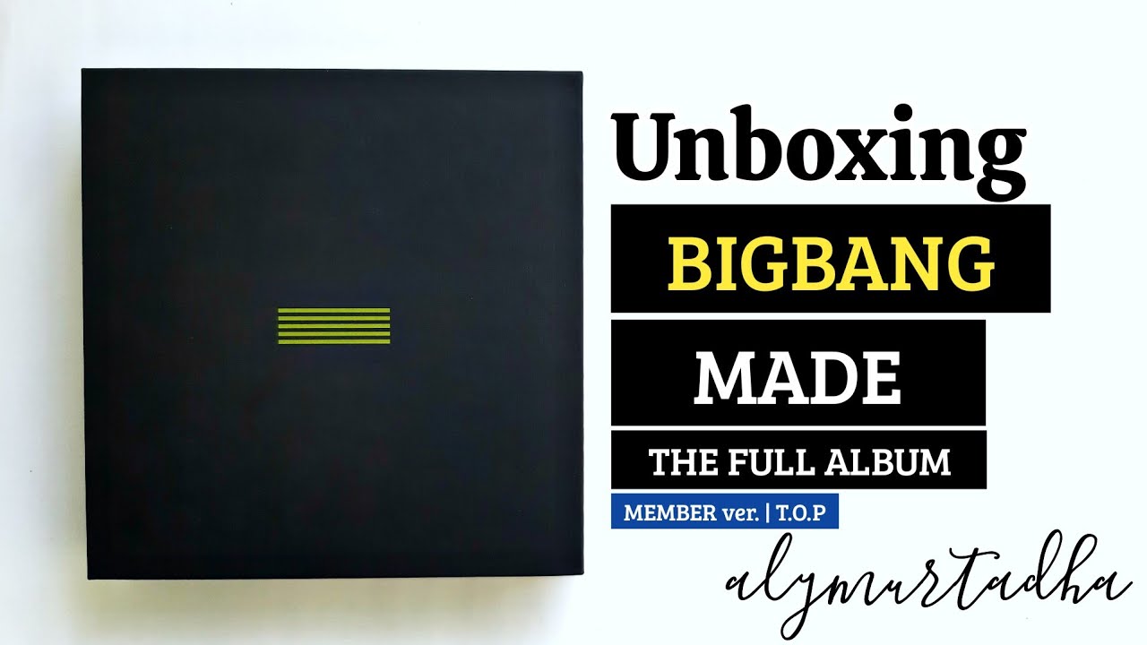 BIGBANG - MADE THE FULL ALBUM [NORMAL EDITION] (MEMBER ver. T.O.P