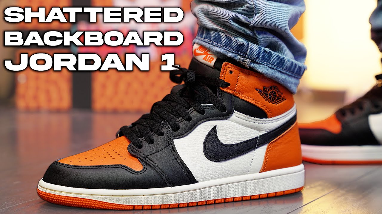 Air Jordan 1 High OG Shattered Backboard Review and On Foot - YouTube