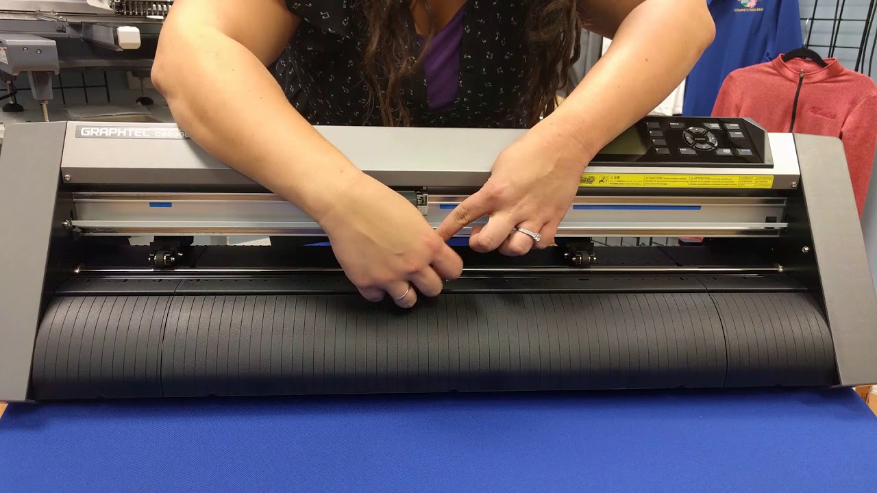 Graphtec CE6000-60 PLUS | Bladeholder Functions - YouTube