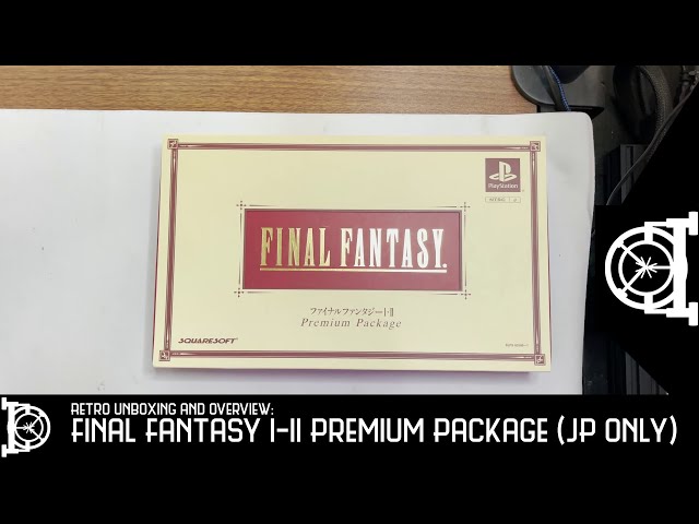 Collector's Vault Retro-Unboxing: Final Fantasy I-II Premium