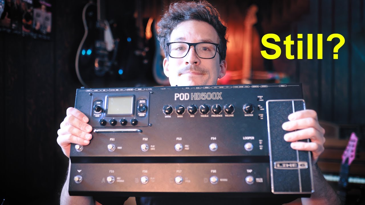 LINE6 / ギター用マルチエフェクター POD HD500X - YouTube