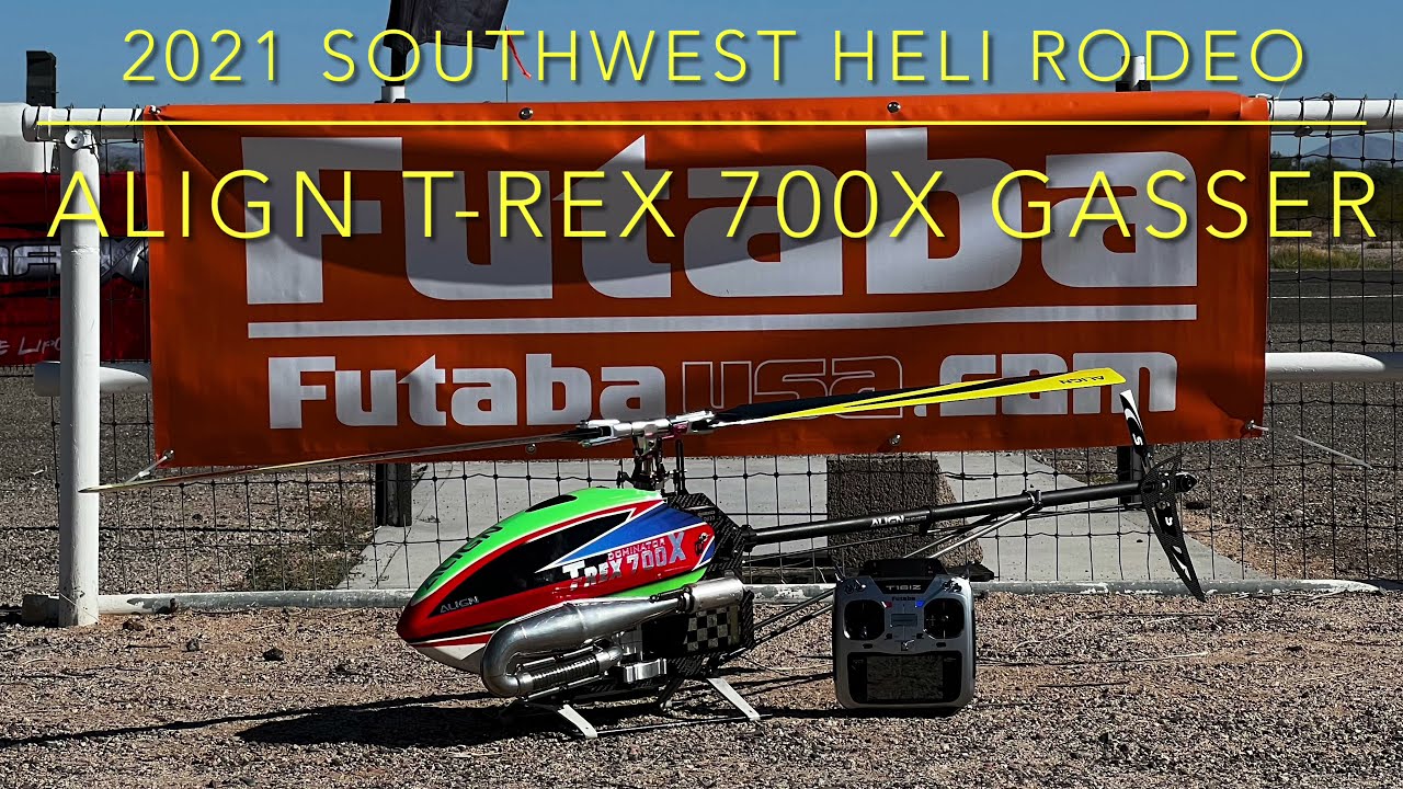 2021 Southwest Heli Rodeo ALIGN T-Rex 700X Gasser Flight Ben
