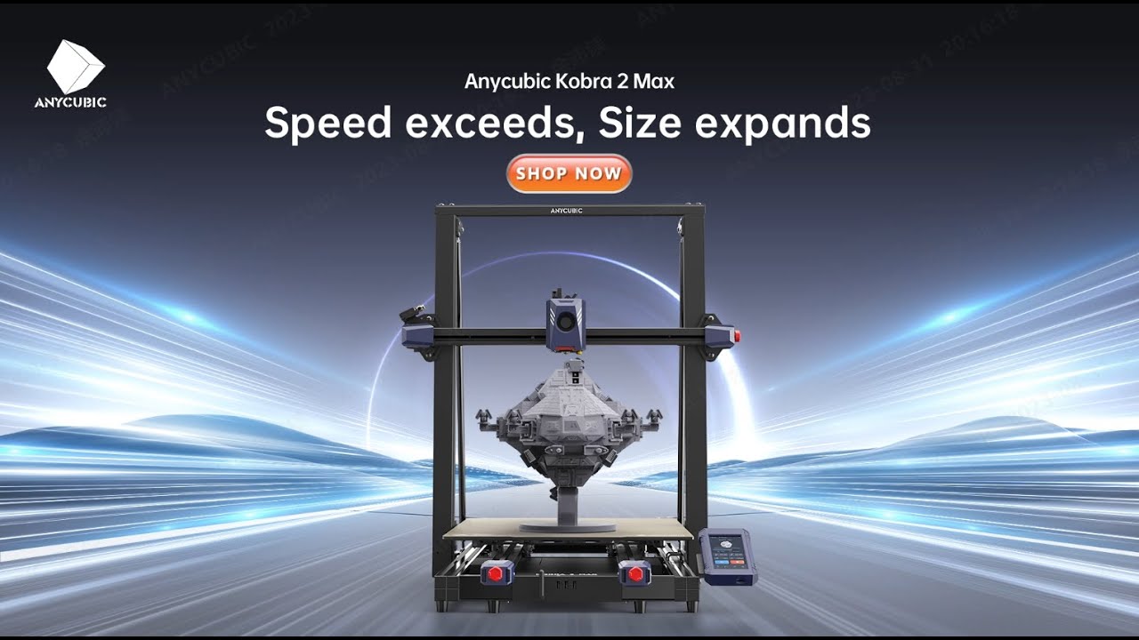 Anycubic Kobra 2 Max | Speed Exceeds, Size Expands - YouTube