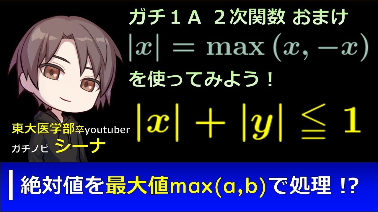 Serious 1A Quadratic Functions ~Bonus~ Absolute Value and Max