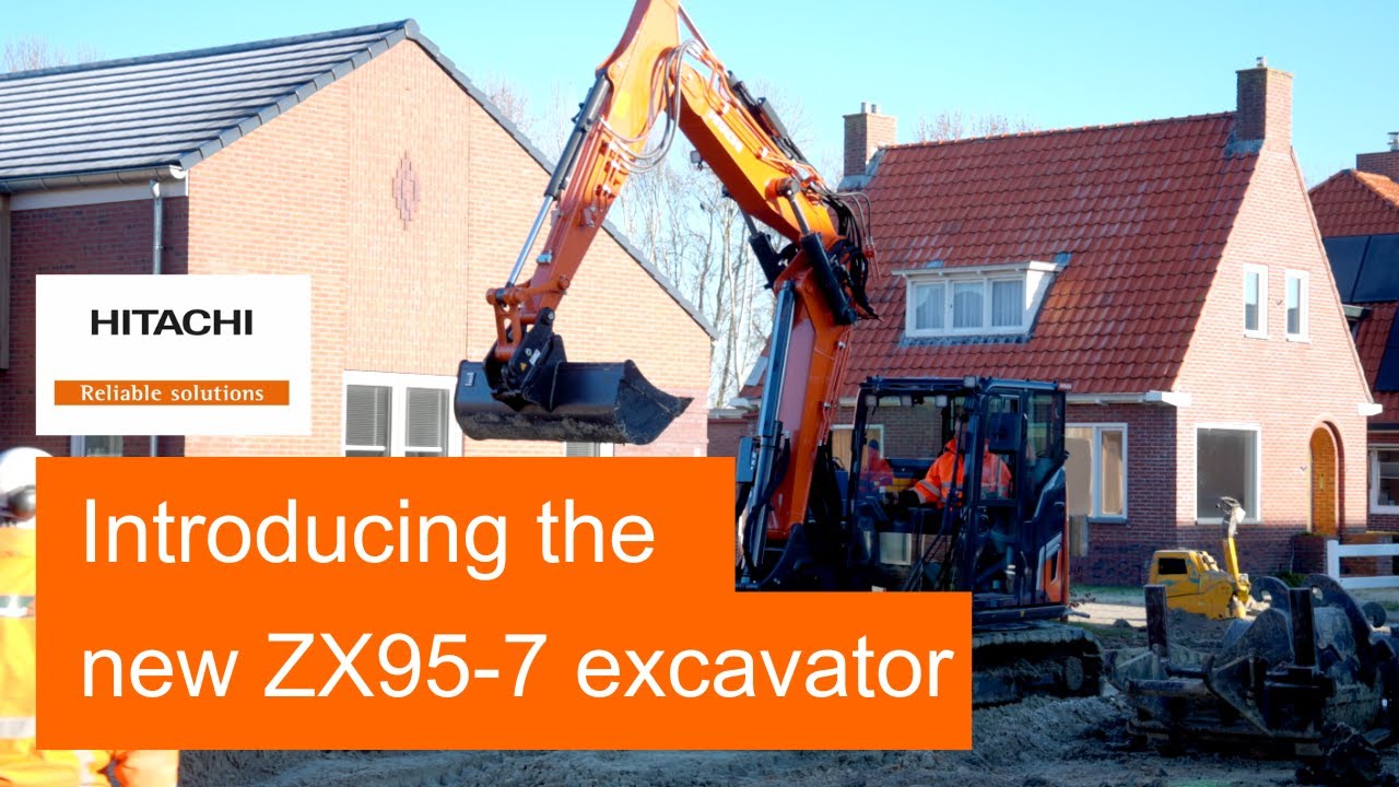 Introducing the ZX95-7 excavator - YouTube