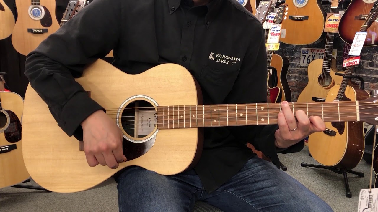 Martin 00-X2E-01 (S/N 2365978) - YouTube