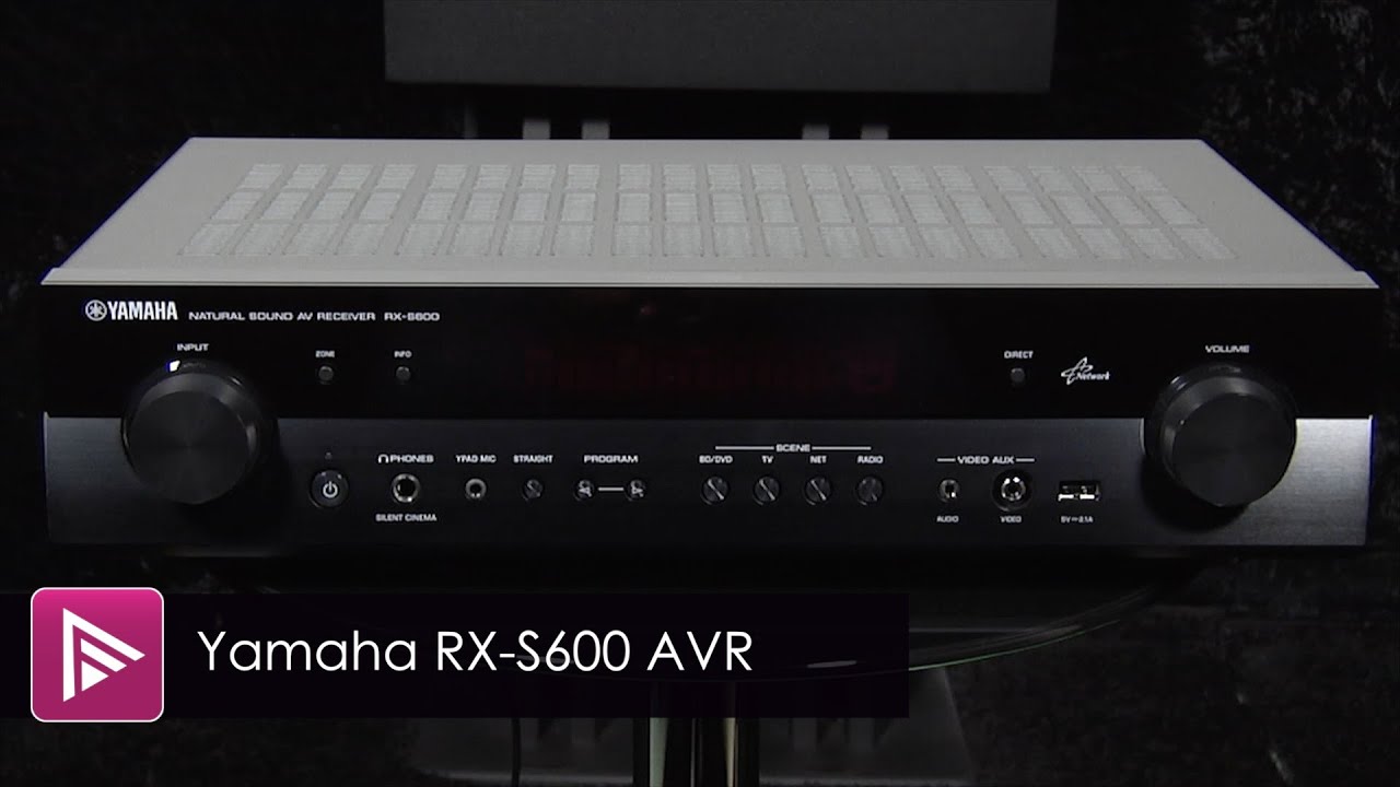 Yamaha RX S600 AV Receiver Review - YouTube