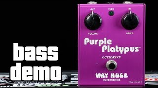 Way Huge Purple Platypus Bass Demo - YouTube