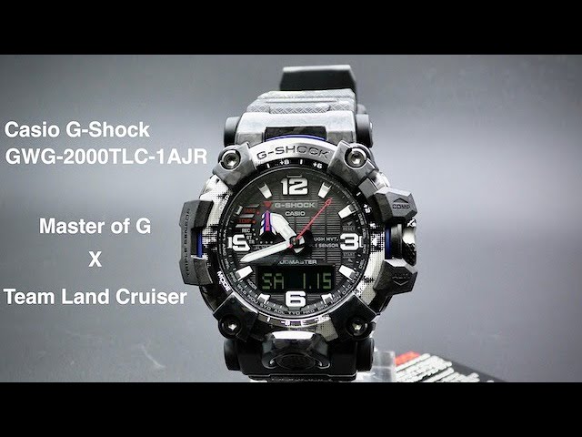 Casio G-Shock GWG-2000TLC-1AJR MASTER OF G x TEAM LAND CRUISER