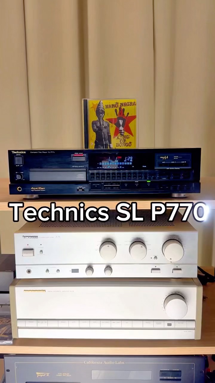🎶 Technics SL-P770 CD Player: A True Hi-Fi Gem! 🔥 #shorts - YouTube