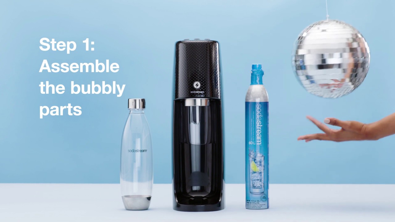 SodaStream SPIRIT ONE TOUCH - How To Use - YouTube