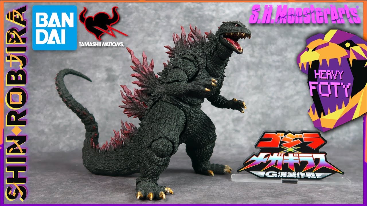 S.H.MonsterArts: Godzilla (2000) | Figure Review - YouTube