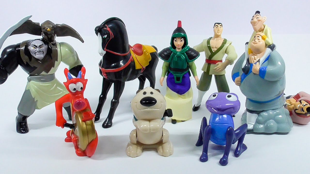 1998 ムーラン ハッピーセット Mulan McDONALD'S HAPPY MEAL TOY'S