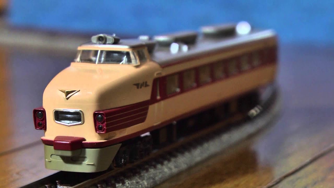 Nゲージ KATO 10-352 181系「しおじ・はと」7両基本セット - YouTube